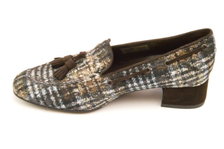 brunate mocasin bruin beige blauw (31852) - Schoenen New Van Herck (Turnhout)