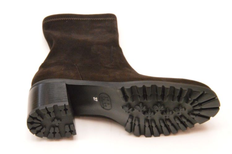 brunate effen + strech + rits (58344) - Schoenen New Van Herck (Turnhout)