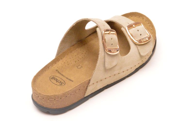 Scholl kurkvoetbed + 2 gespen (F32609 bora 2 buckles) - Schoenen New Van Herck (Turnhout)