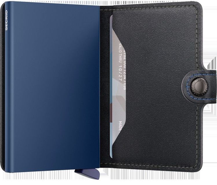 Secrid cardhouder (M miniwallet original black navy) - Schoenen New Van Herck (Turnhout)