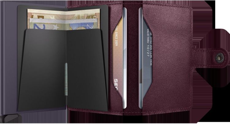 Secrid cardhouder (M miniwallet original cranberry) - Schoenen New Van Herck (Turnhout)