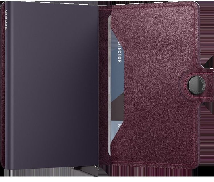 Secrid cardhouder (M miniwallet original cranberry) - Schoenen New Van Herck (Turnhout)