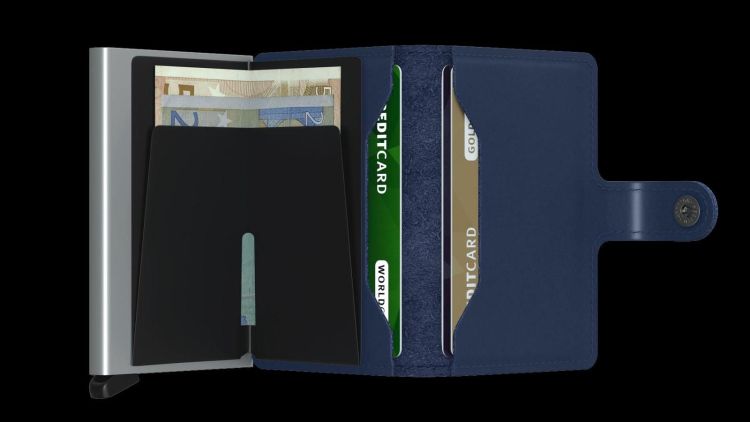 Secrid cardhouder (M miniwallet original navy) - Schoenen New Van Herck (Turnhout)