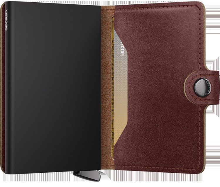 Secrid cardhouder (MBc miniwallet basco brown) - Schoenen New Van Herck (Turnhout)