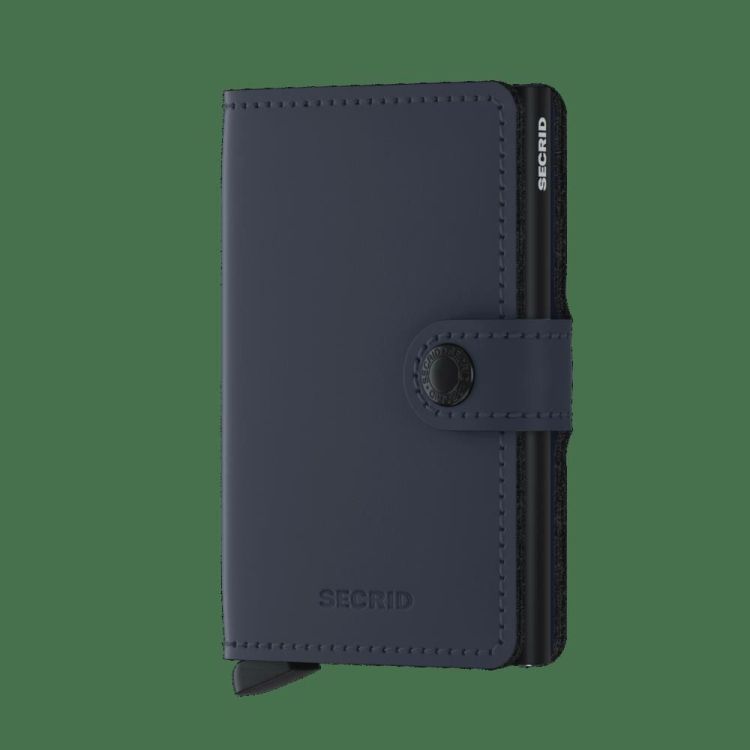 Secrid cardhouder (MM miniwallet matte night blue) - Schoenen New Van Herck (Turnhout)