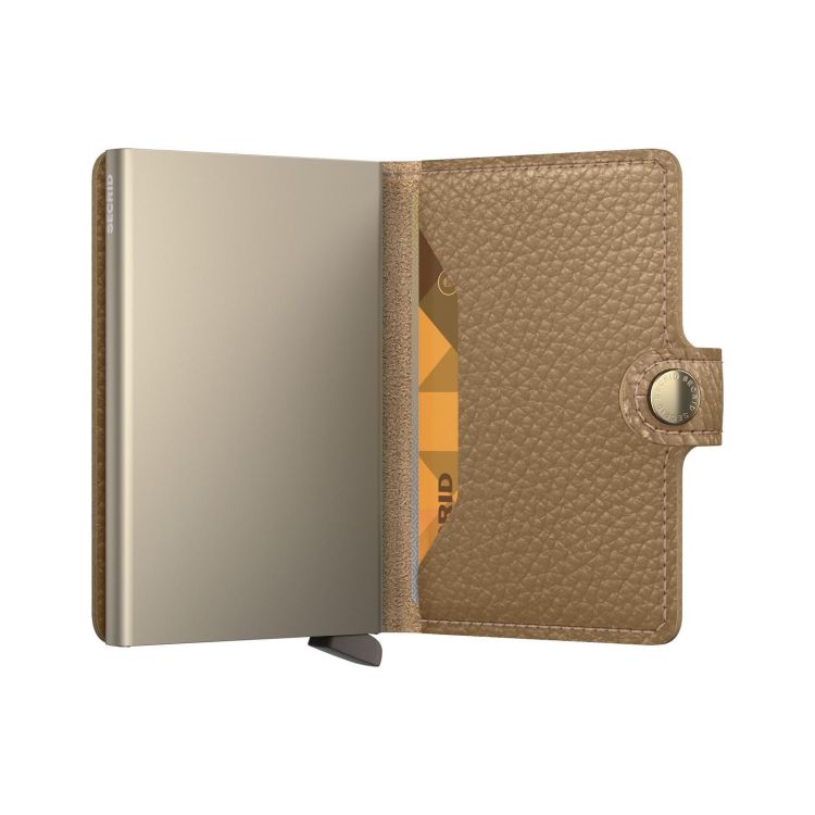 Secrid cardhouder (MPE miniwallet pebble cappuccino) - Schoenen New Van Herck (Turnhout)