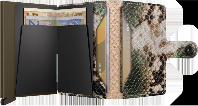 Secrid cardhouder (MSE miniwallet serpent green) - Schoenen New Van Herck (Turnhout)
