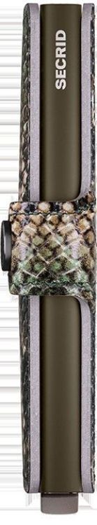 Secrid cardhouder (MSE miniwallet serpent green) - Schoenen New Van Herck (Turnhout)