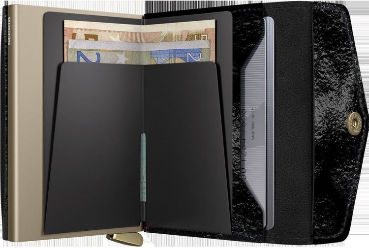 Secrid cardhouder + muntzakje (ENa envelope wallet naplal black) - Schoenen New Van Herck (Turnhout)