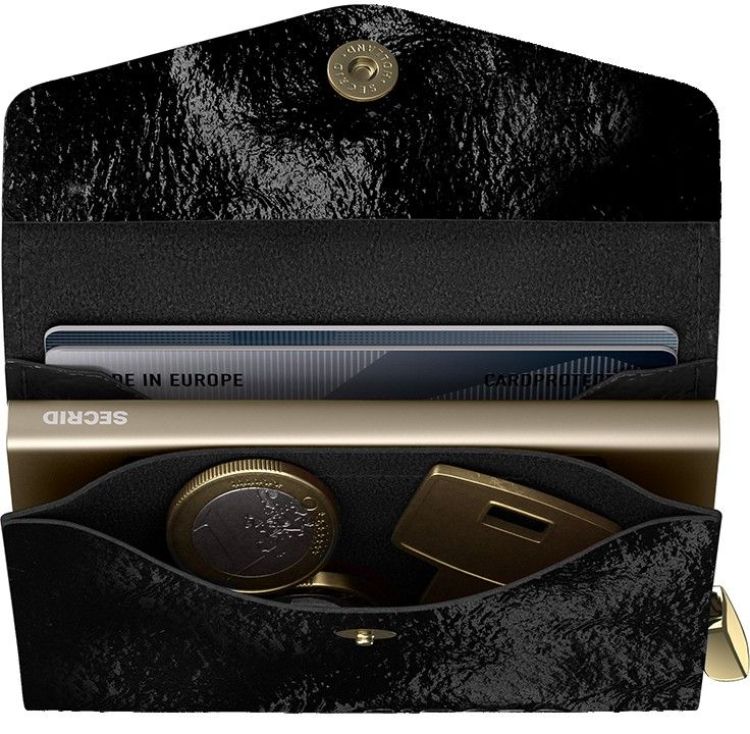 Secrid cardhouder + muntzakje (ENa envelope wallet naplal black) - Schoenen New Van Herck (Turnhout)