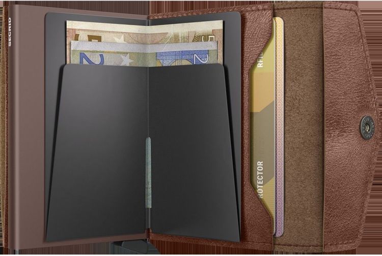 Secrid cardhouder + muntzakje (EV envelope wallet vintagel cognac) - Schoenen New Van Herck (Turnhout)