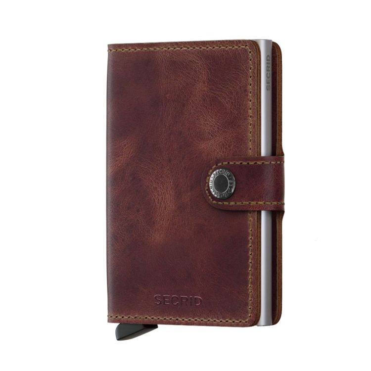 Secrid cardhouder (MV miniwallet vintage brown) - Schoenen New Van Herck (Turnhout)
