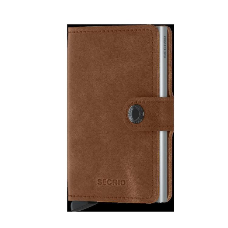 Secrid cardhouder (MV miniwallet vintage cognac brown) - Schoenen New Van Herck (Turnhout)