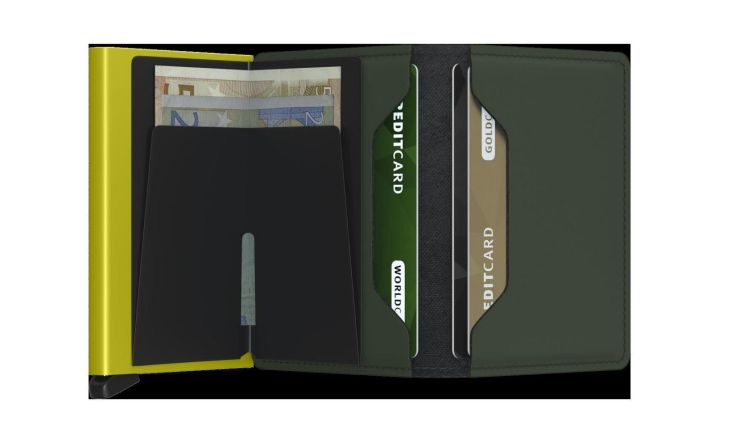 Secrid cardhouder (SM slimwallet matte green lime) - Schoenen New Van Herck (Turnhout)