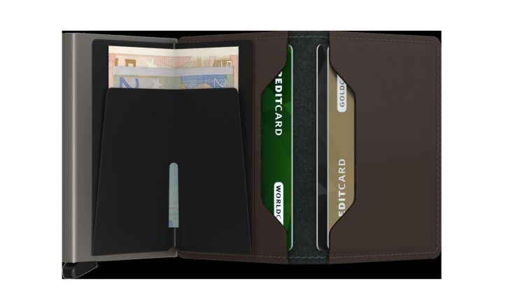 Secrid cardhouder (SM slimwallet matte truffle) - Schoenen New Van Herck (Turnhout)