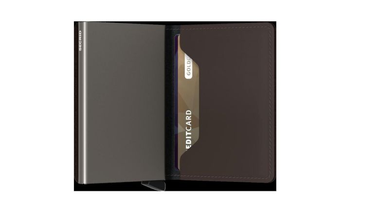 Secrid cardhouder (SM slimwallet matte truffle) - Schoenen New Van Herck (Turnhout)