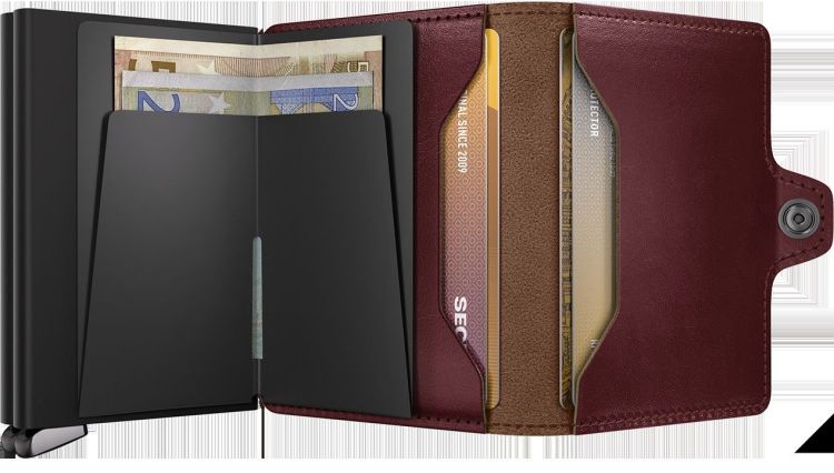 Secrid dubbel cardhouder (TBc twinwalet basco brown) - Schoenen New Van Herck (Turnhout)